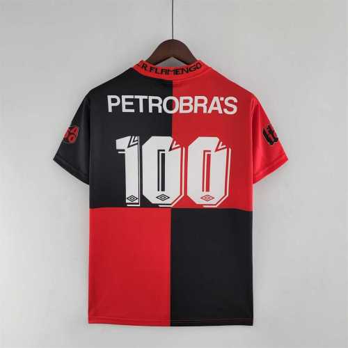 Retro Jersey Flamengo 1994 100th Anniversary Edition 100 Home Soccer Jersey Vintage Football Shirt