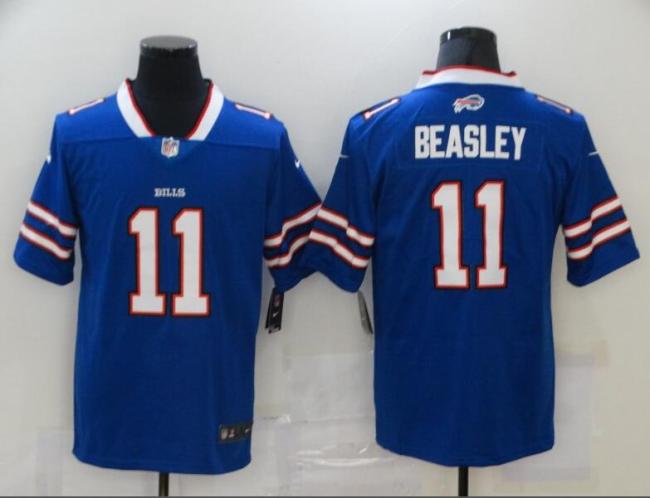 Bills 10 Cole Beasley Royal Vapor Untouchable Limited Jersey