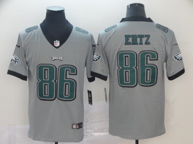 Philadelphia Eagles 86 Zach Ertz Gray Inverted Legend Limited Jersey