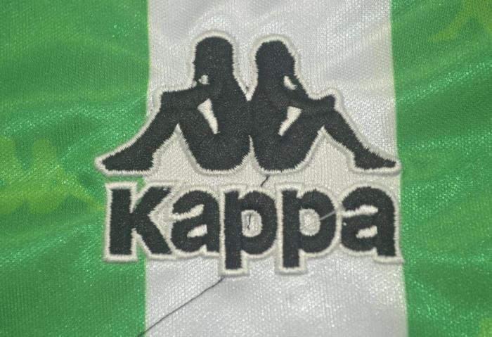 Retro Jersey 1995-1997 Real Betis Home Soccer Jersey Vintage Football Shirt