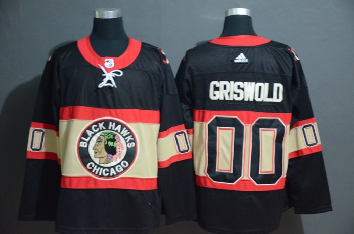 Chicago Blackhawks Customized Premier Black New Third Jersey