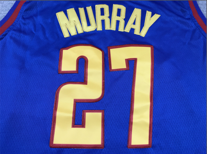 Denver Nuggets 27 MURRAY 2023 Statement Edition Blue NBA Jersey