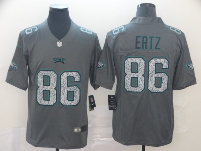 Philadelphia Eagles 86 Zach Ertz Gray Camo Vapor Untouchable Limited Jersey