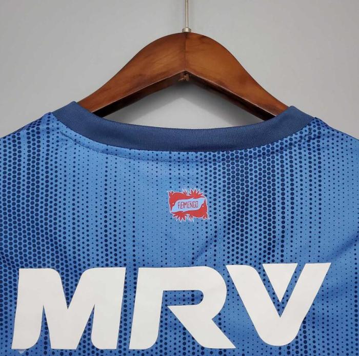 Retro Jersey 2018-2019 Flamengo Third Away Blue Soccer Jersey