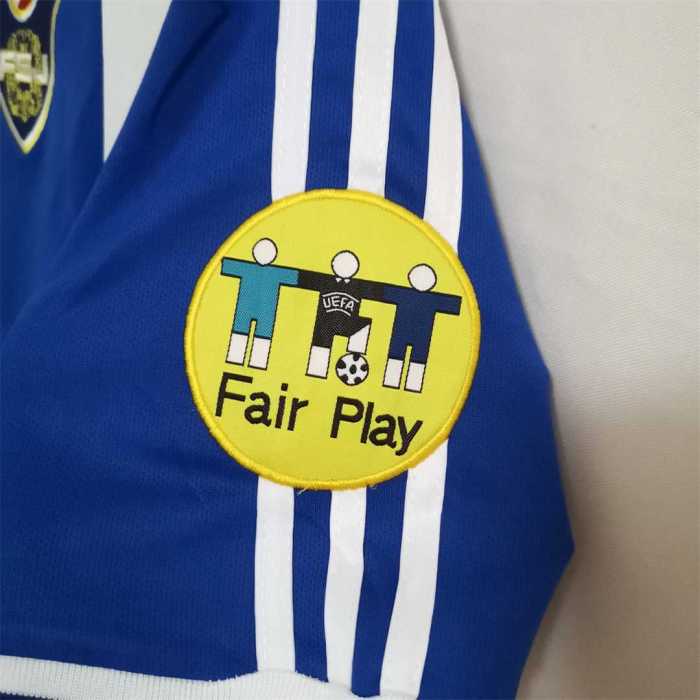 with Patch Retro Jersey 2000 Yugoslavia Home Soccer Jersey Vintage Football Shirt