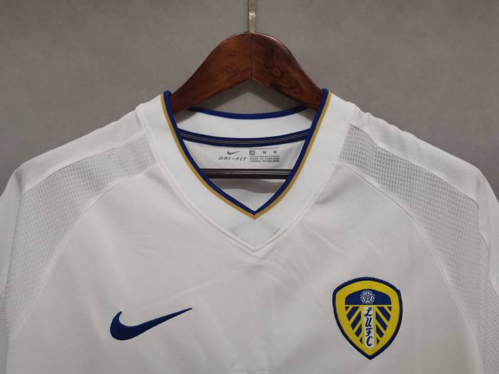 Retro Jersey 2000-2002 Leeds United Home Soccer Jersey Vintage Football Shirt