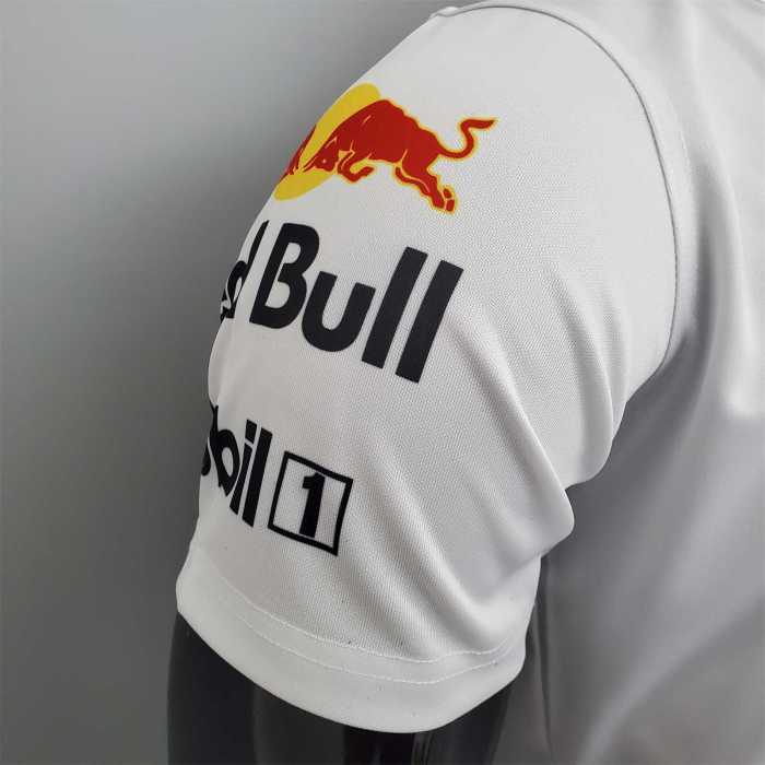 F1 Formula One; Red Bull Racing Suit; White Racing Jersey