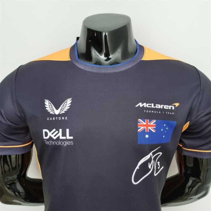 2022 F1 Formula One; McLaren crew neck Racing Jersey