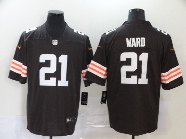 Cleveland Browns 21 Denzel Ward Brown 2020 New Vapor Untouchable Limited Jersey