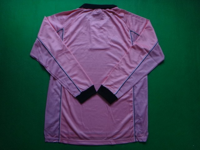 Long Sleeve Retro Jersey Juventus 1997-98 Away Pink Soccer Jersey