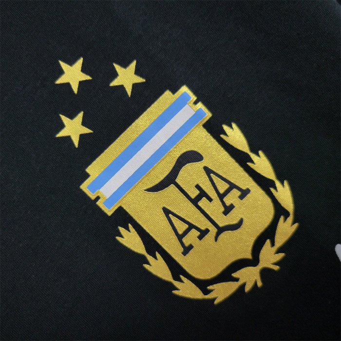 2023 Argentina Black Casual Shirt