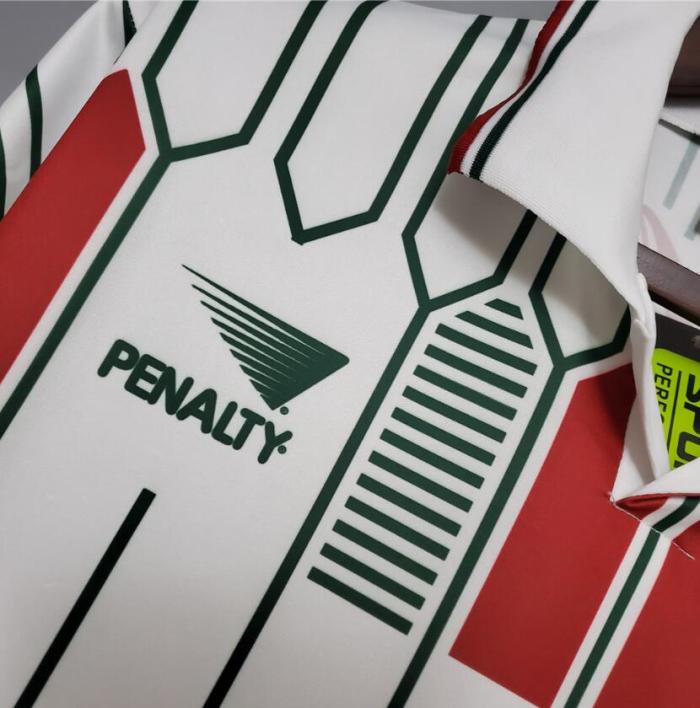 Retro Jersey 1989-1990 Fluminense Away White Soccer Jersey