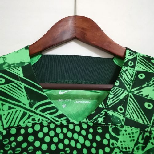 Fans Version 2022 World Cup Nigeria Home Soccer Jersey