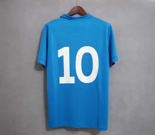 Retro Jersey 1987-1988 Calcio Napoli #10 Home Soccer Jersey