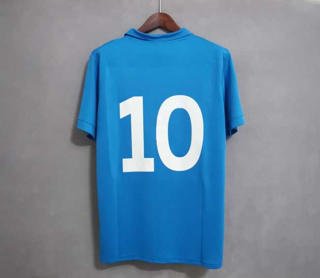 Retro Jersey 1987-1988 Calcio Napoli #10 Home Soccer Jersey