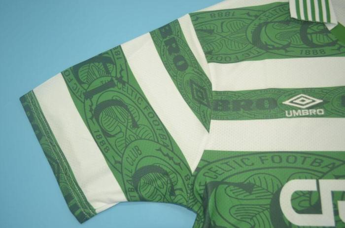 Retro Jersey 1995-1997 Celtic Home Soccer Jersey