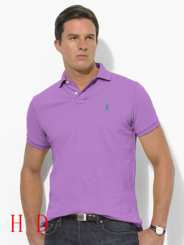 8821 Light Purple Ralph Polo with Green Small Logo