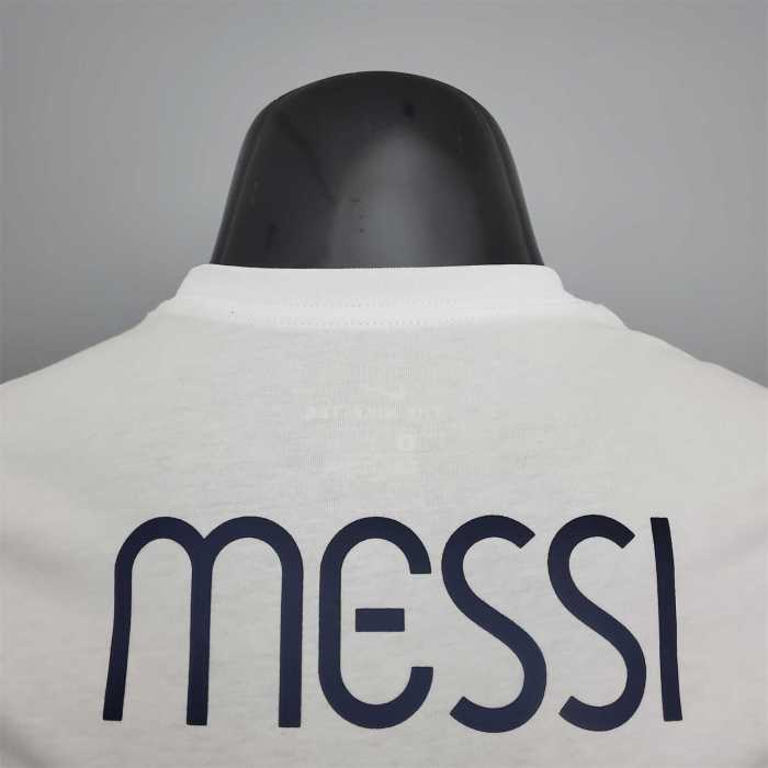 #K00067 PSG 30 MESSI White Soccer Jersey