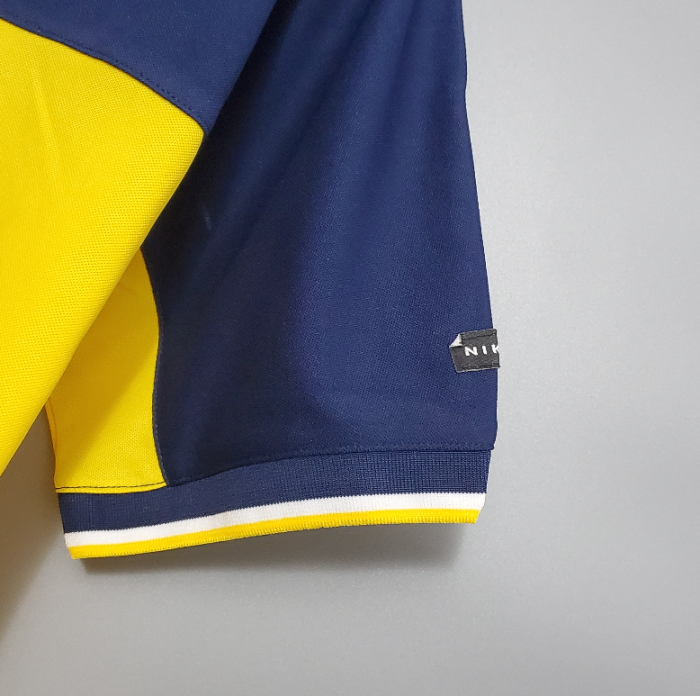 Retro Jersey 1999 Boca Juniors Home Soccer Jersey Vintage Football Shirt