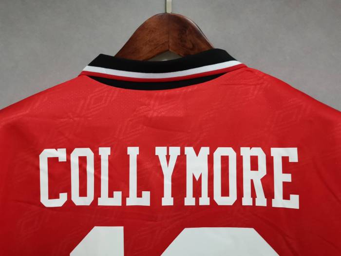 Retro Jersey 1994-1995 Nottingham Forest 10 COLLYMORE Home Soccer Jersey
