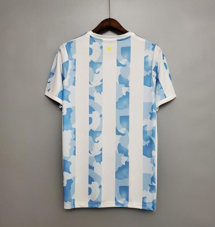 Retro Jersey 2020 Argentina Home Soccer Jersey Vintage Football Shirt