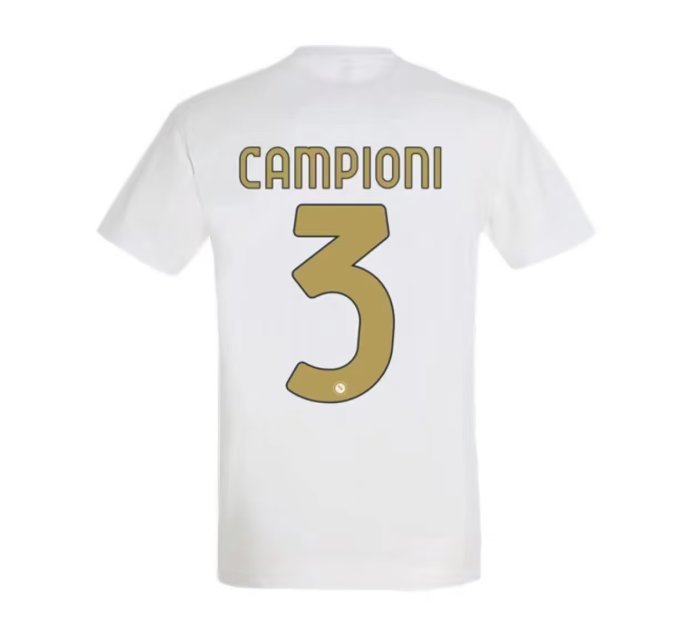 Napoli Champion Souvenir T-Shirts