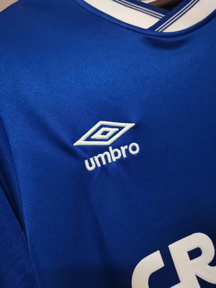 Retro Jersey  1984-1987 Rangers Home Blue Soccer Jersey