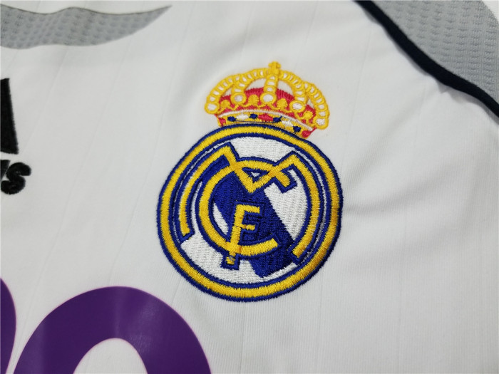 Retro Jersey 2006-2007 Real Madrid Home Soccer Jersey Vintage Football Shirt
