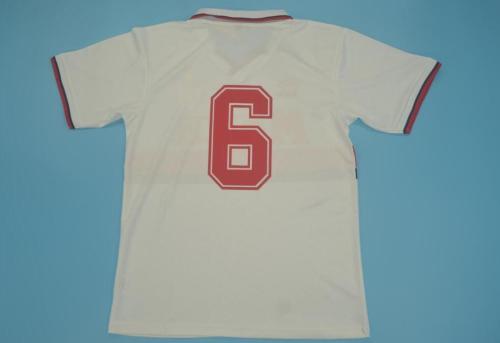 Retro Jersey 1993-1994 AC Milan 6 Away White Soccer Jersey