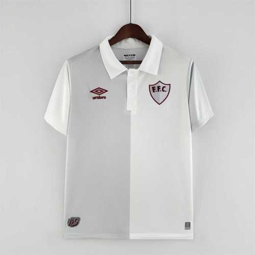 Retro Jersey Fluminense 120th Anniversary Grey/White Soccer Jersey