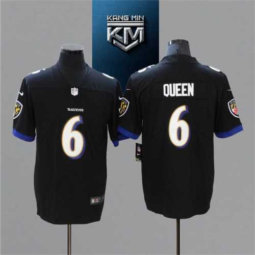 2021 Ravens 6 QUEEN BLACK NFL Jersey S-XXL WHITE Font