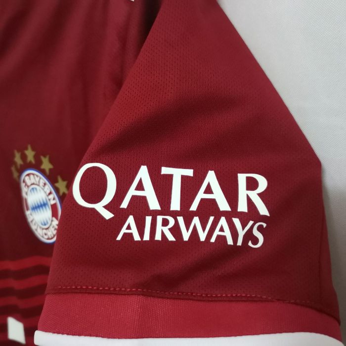 Retro Jersey 2021-2022 Bayern Munich Home Soccer Jersey Vintage Football Shirt