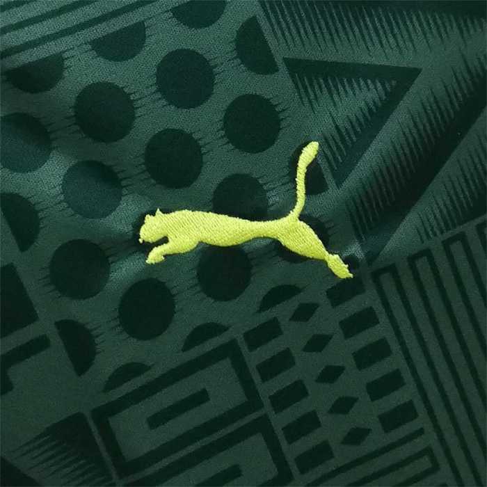 Fans Version 2022 Senegal Away Green Soccer Jersey