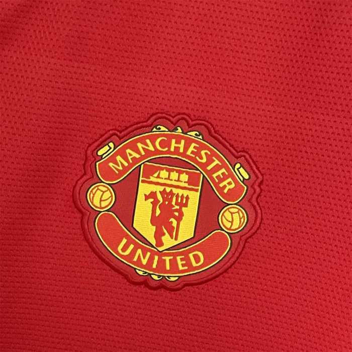 Retro Jersey Fans Version 2021-2022 Manchester United Home Soccer Jersey