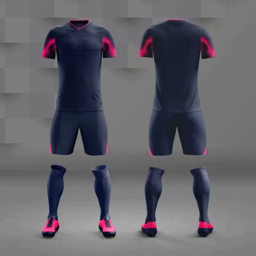 M8608 Borland Tracking Suit Adult Uniform Soccer Jersey Shorts