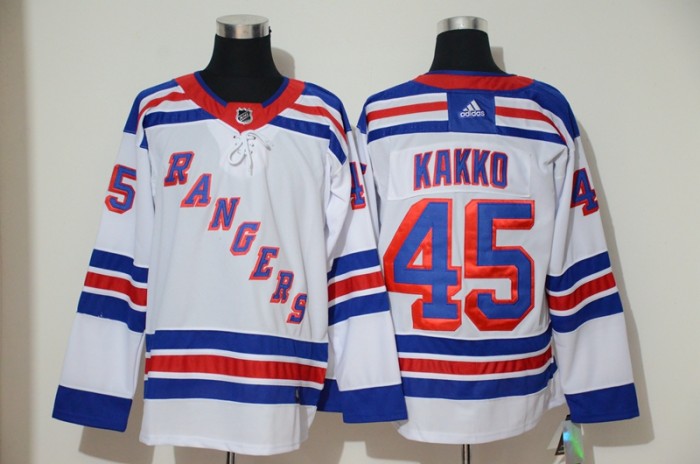 New York Rangers 45 Kaapo Kakko White Jersey