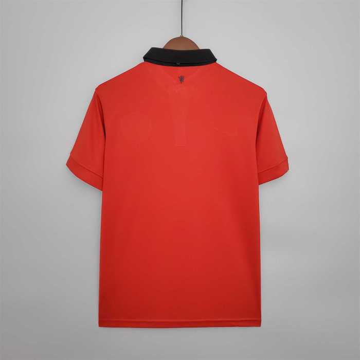 Retro Jersey 2013-2014 Manchester United Home Soccer Jersey Vintage Football Shirt