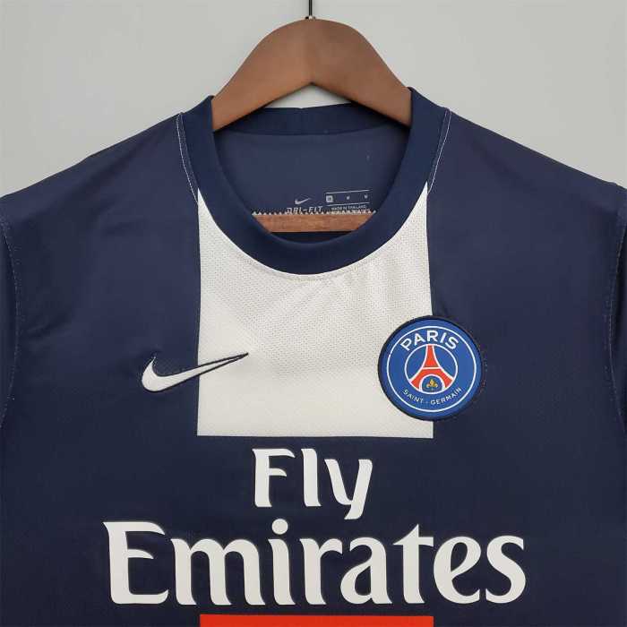 Retro Jersey 2013-2014 PSG Home Soccer Jersey Vintage Paris Football Shirt