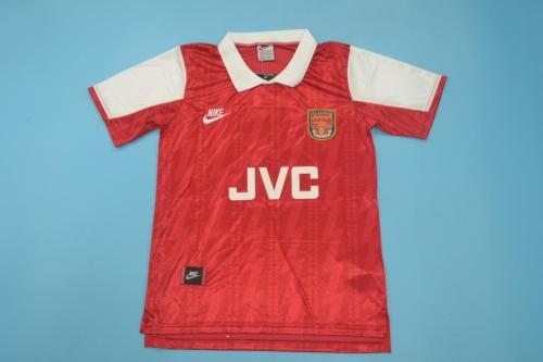 Retro Jersey 1994-1996 Arsenal Home Soccer Jersey Vintage Football Shirt