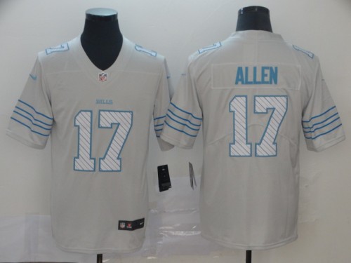 City Version Buffalo Bills #17 ALLEN White NFL Jersey