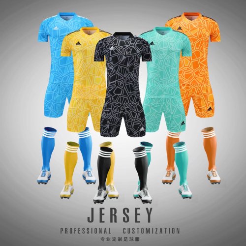 38C1134-M605 Men DIY Custom Black Soccer Training Jersey Shorts