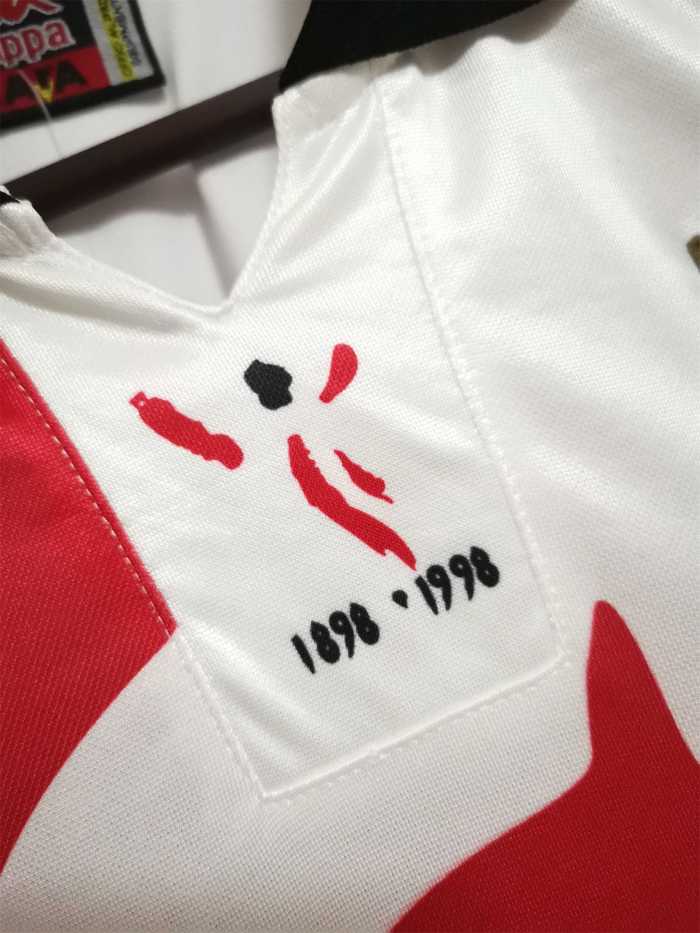 Retro Jersey 1997-1998 Athletic Bilbao Home Vintage Soccer Jersey