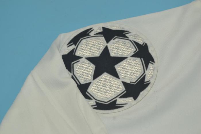 with UCL Patches Retro Jersey 2011-2012 Long Sleeve Real Madrid Home Soccer Jersey