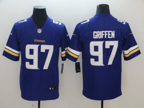 Minnesota Vikings 97 GRIFFEN Purple NFL Jersey