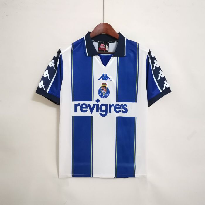 Retro Jersey 1999-2000 Porto Deco 29 Home Soccer Jersey Vintage Football Shirt