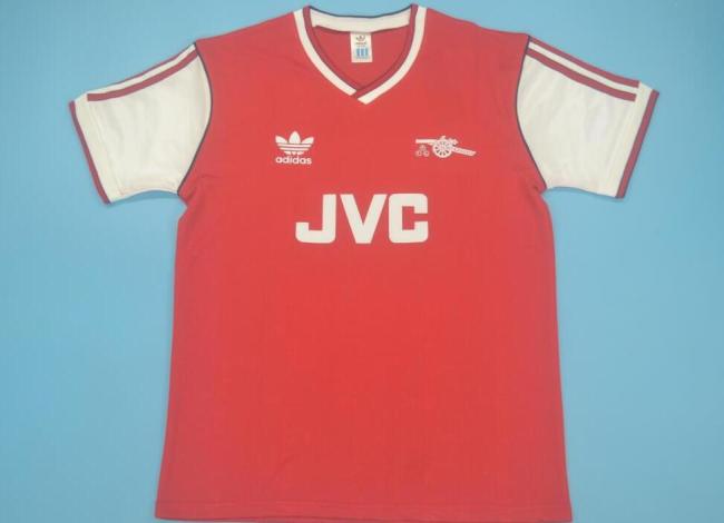 Retro Jersey 1986-1988 Arsenal Home Soccer Jersey Vintage Football Shirt