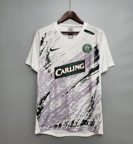 Retro Jersey 2007-2008 Celtic Away White Soccer Jersey
