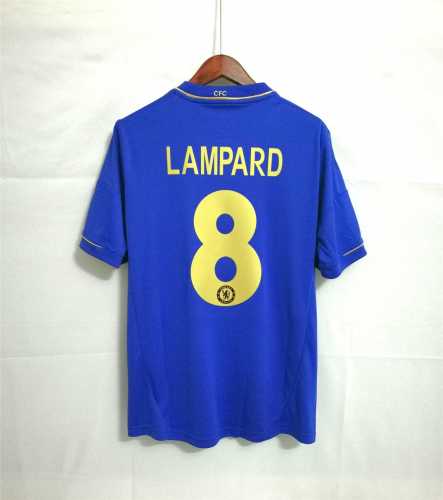 with 2012 Champions Winner Patch Retro Jersey 2012-2013 Chelsea LAMPARD 8 Home Soccer Jersey