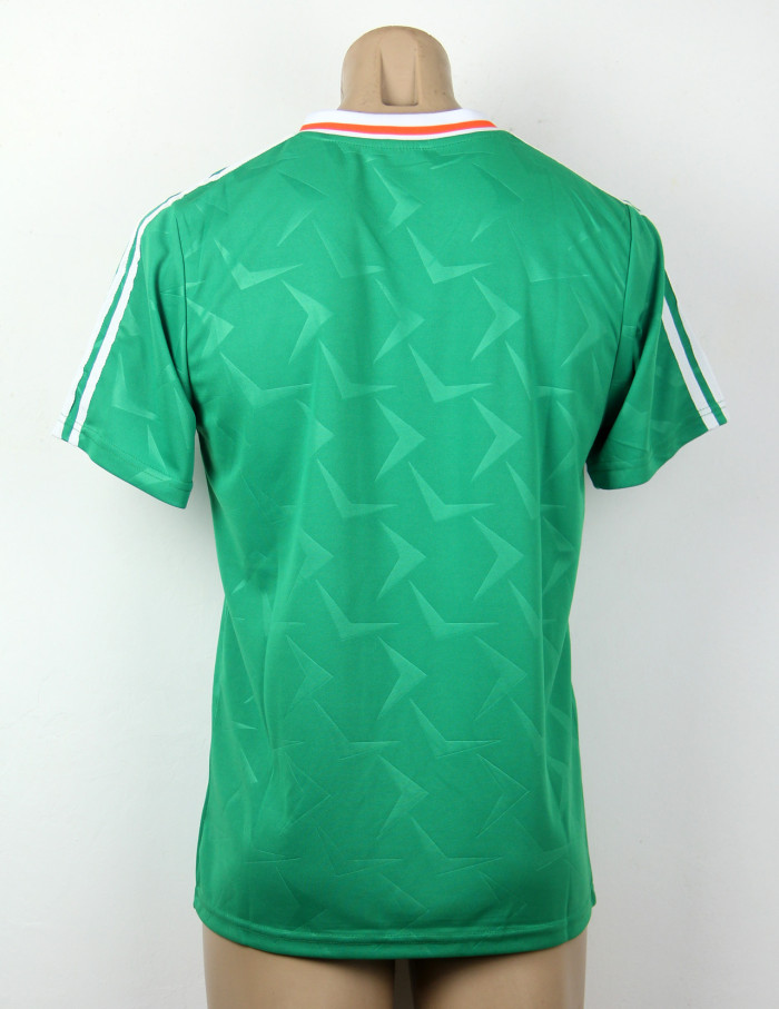 Retro Jersey 1990 Ireland Home Soccer Jersey Vintage Football Shirt