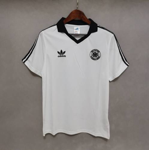 Retro Jersey 1980 Germany Home Soccer Jersey Vintage Football Shirt
